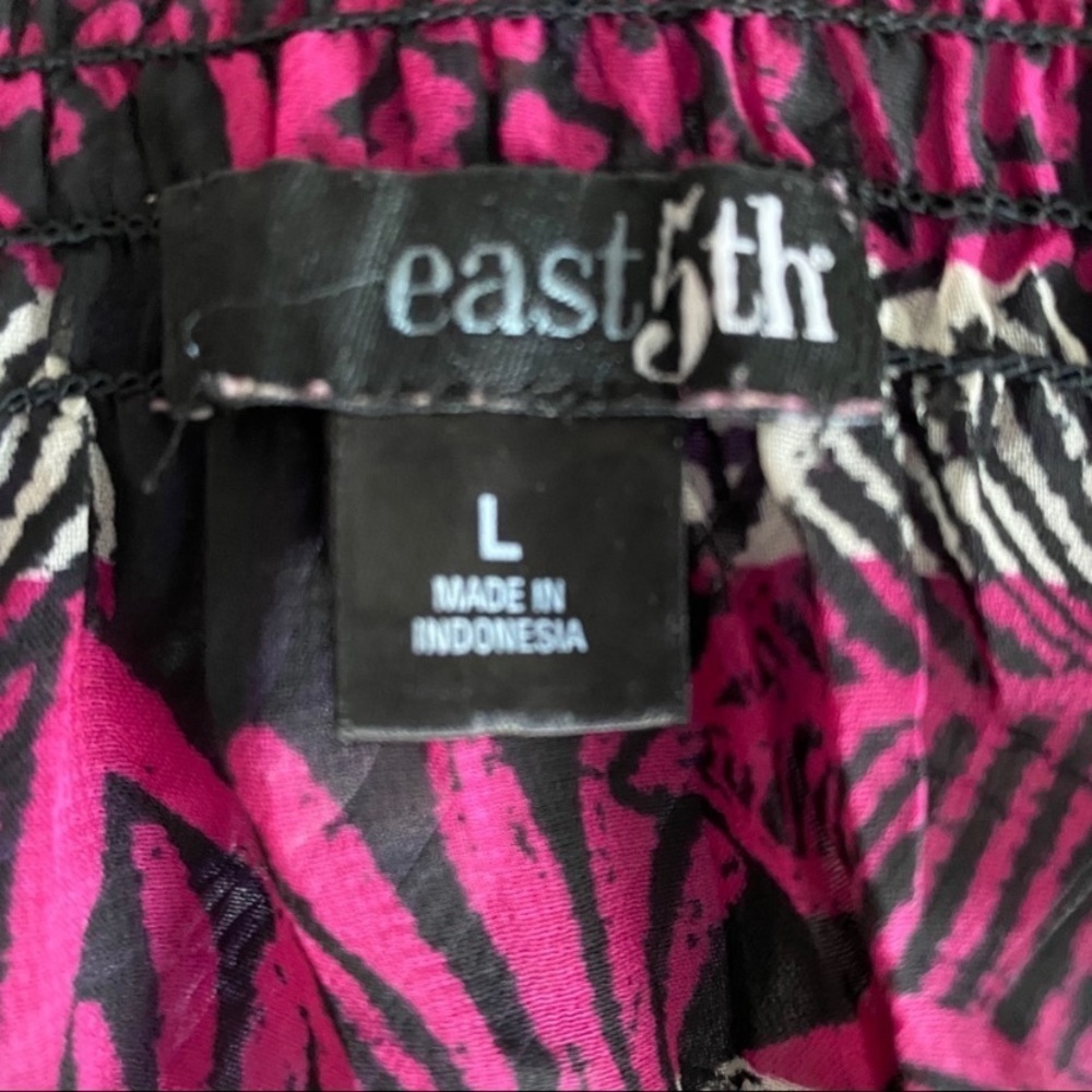 East 5th sheer summer top size L - Picture 6 of 7